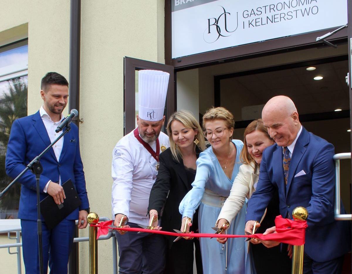 Branżowe Centrum Umiejętności w dziedzinie gastronomii i kelnerstwa oficjalnie otwarte